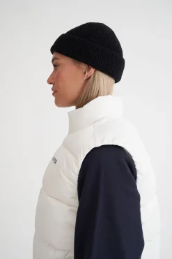 WMNS STREET PUFFER VEST WHITE