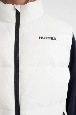 WMNS STREET PUFFER VEST WHITE