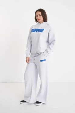 WMNS WIDE TRACKPANT/HUBBA SILVERMARLE